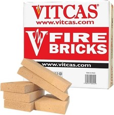 VITCAS Set of 6 Fire Bricks