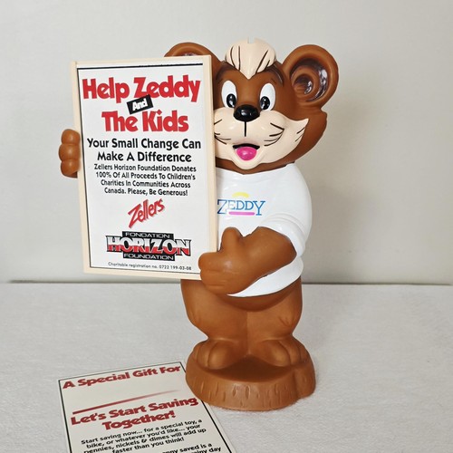 Vintage zellers zeddy - zellers, bear