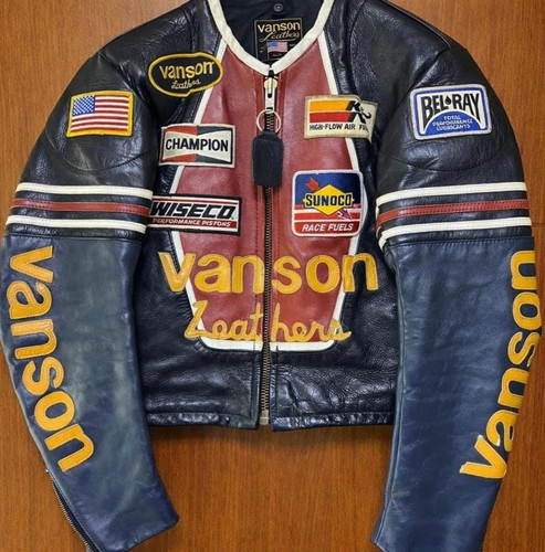 Vanson black leather - black,