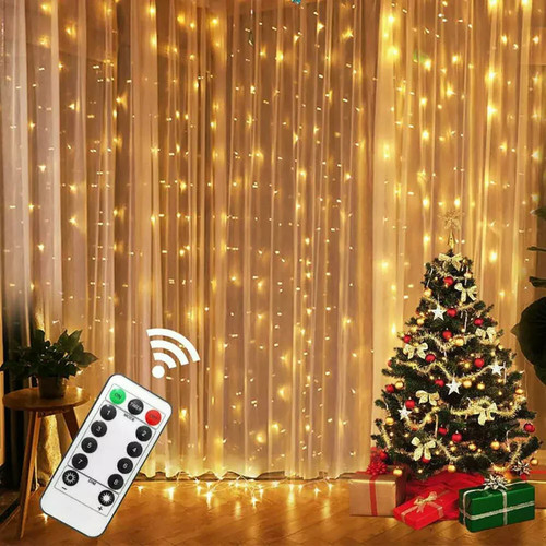 3mx3m led curtain string fairy - 3mx3m,