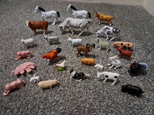 Vintage farm animals - animals, x