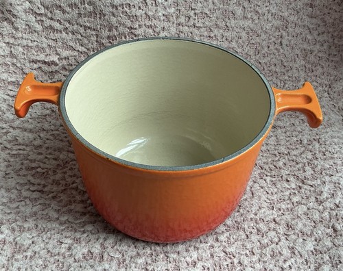 Creuset fondue pot volcanic - le,