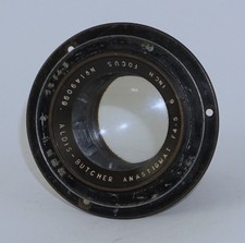 Aldis Butcher Anastigmat f4.5 6 Inch Focus Large Format Lens