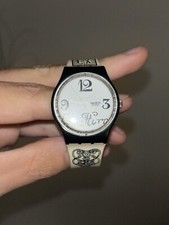 Swatch GB163 Watch VINTAGE 1994 Ex Hora Old Atlanta Olympics *READ DESCRIPTION*