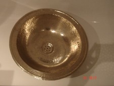 MOROCCAN MEDIUM COPPER HANDMADE BATHROOM SINK/BASIN
