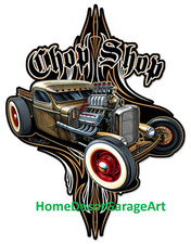 Rat Rod Chop Shop Cutout Metal