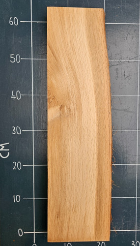 Kiln dried planed oak slab - dried,