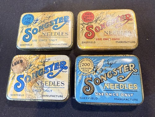 Tins songster gramophone - 4,