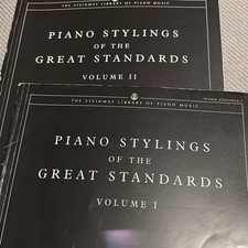 Piano Stylings of the Great Standards Vol 1 & Vol 2 Steinway library Piano 