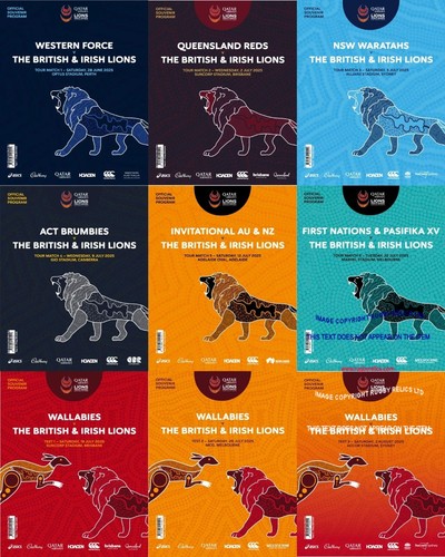 British irish lions - &,