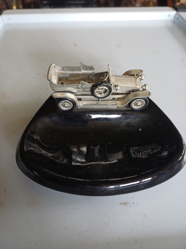 Vintage ceramic and metal - ceramic,
