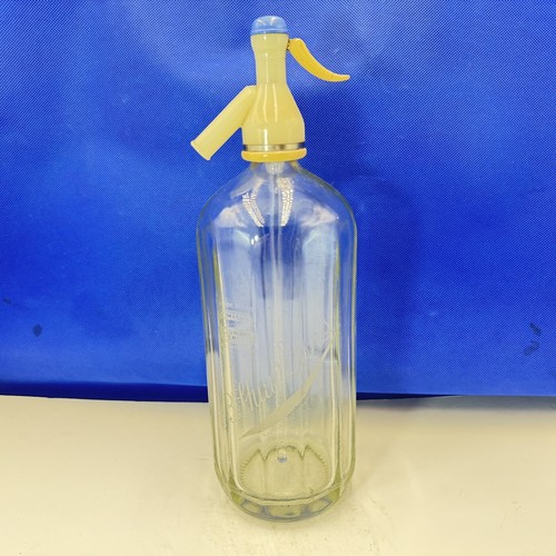 Soda syphon etched benjamin - syphon,