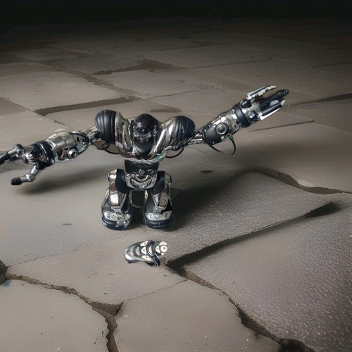 2004 wowwee silver - 2004, robosabian