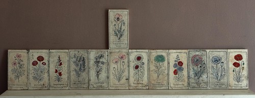 Antique set hand - set,