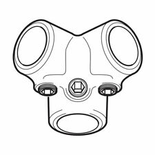 Fruit Cage Clamp - Corner Tube 3 Way