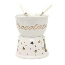 Chocolate Fondue Set | White