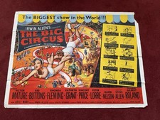 Original 1959 THE BIG CIRCUS