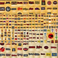 Heavy metal Rock Patches Battle Jacket Iron on sew Sewing patch
