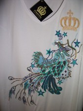 Pompoos peacock short sleeve