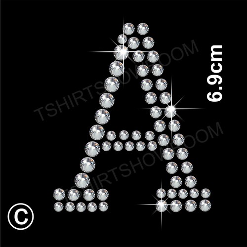 Rhinestone diamante transfer - rhinestone/diamante,