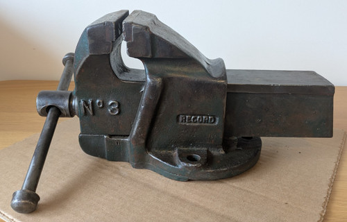 Vintage record vice made - no,