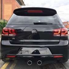 VW BLACK BADGES REAR FOR POLO