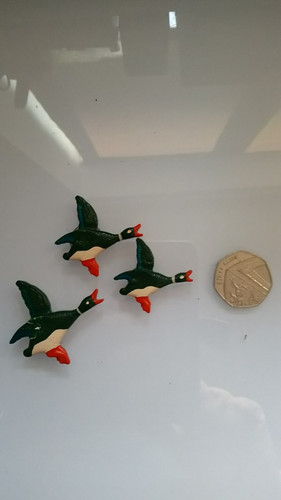 Mallard duck fridge magnet - mallard,