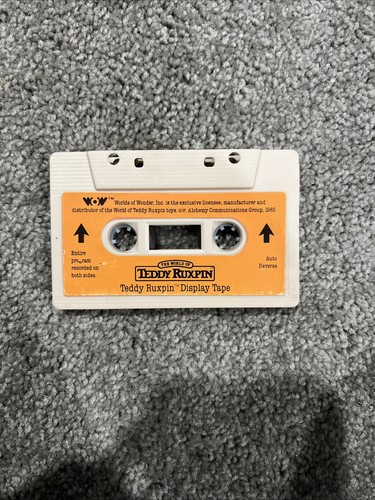 Teddy ruxpin cassette pop - ruxpin,