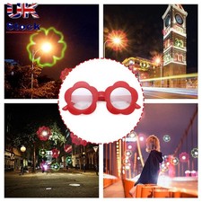 Diffraction Glasses Lights Change to Firework Shape Special Effect Glasses