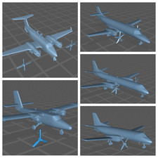 1:500 1:400 1:200 3D Printed