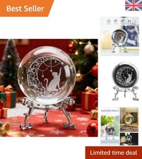 Cat Crystal Ball Paperweight