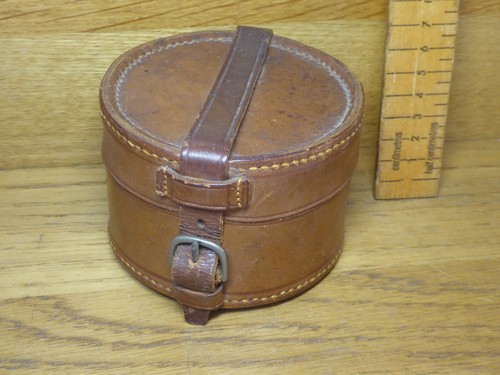 Antique leather case - antique, for