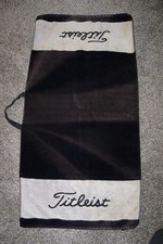 Titleist golf or sport towel – large 19 X 38 – cotton – multicolor:  UGM  USED