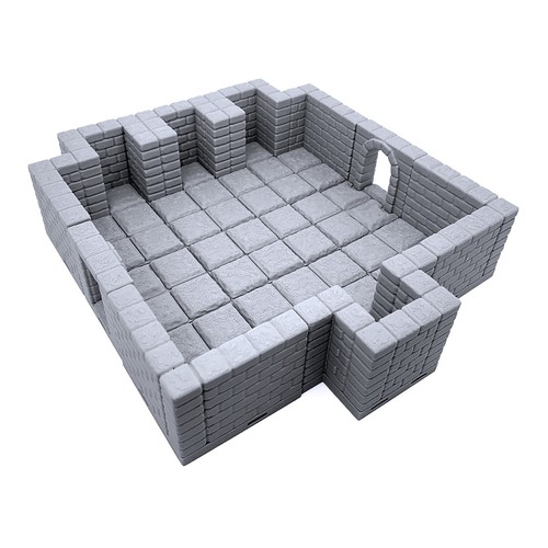 Deluxe locking dungeon tiles - tiles,