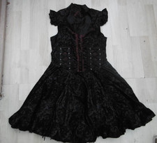 JAWBREAKER SIXE L LARGE BLACK GOTHIC GOTH DRESS SKULL PATTERN