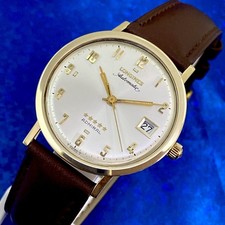Vintage 1960’s  Man’s LONGINES 5 Stars ADMIRAL Automatic Fully Serviced WARRANTY