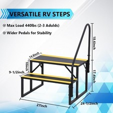 RV Steps 2/3/4-Step RV Stairs