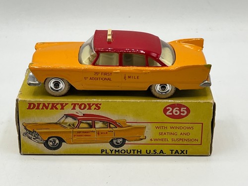 Dinky toys 265 plymouth usa - dinky,