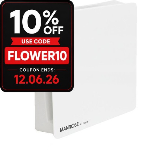 Manrose 100mm silent concealed - silent,
