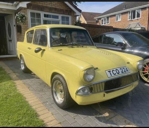 Modified ford anglia 105e - modified,