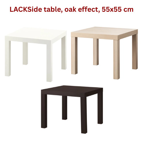 Ikea lack side table 55x55cm - ikea,