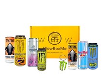 Energy Drink Selection Box Christmas Gift for Gamers Students And Professionals