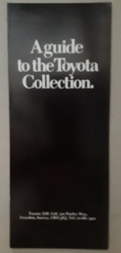 Toyota range brochure - toyota,