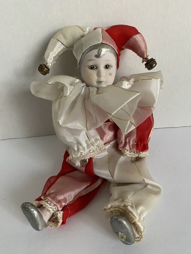 Vintge porcelain harlequin - vintge,