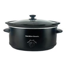 Slow Cooker, The Family Favourite by Hamilton Beach, 6.5L, Black, HBSC070B