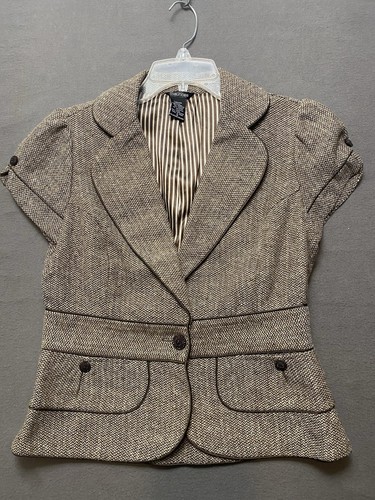 Maurice short sleeve tweed - maurice’s,