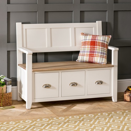 Monks hall bench with - with, 3