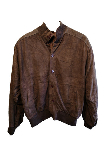 Vintage brown suede - vintage, leather