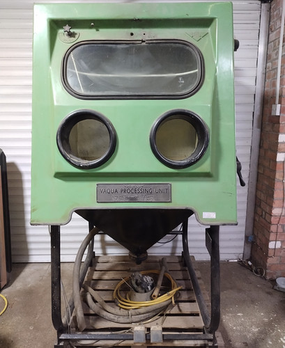 Vapour blasting cabinet - vapour,