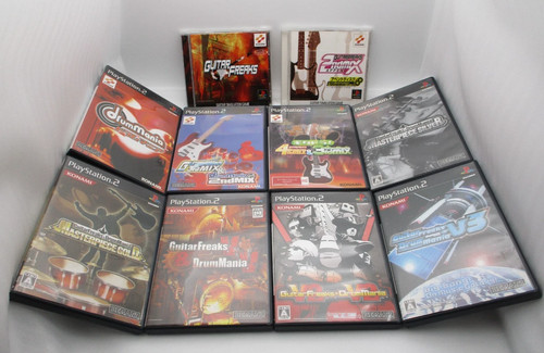 Ps1 ps2 guitar freaks - guitar, drum